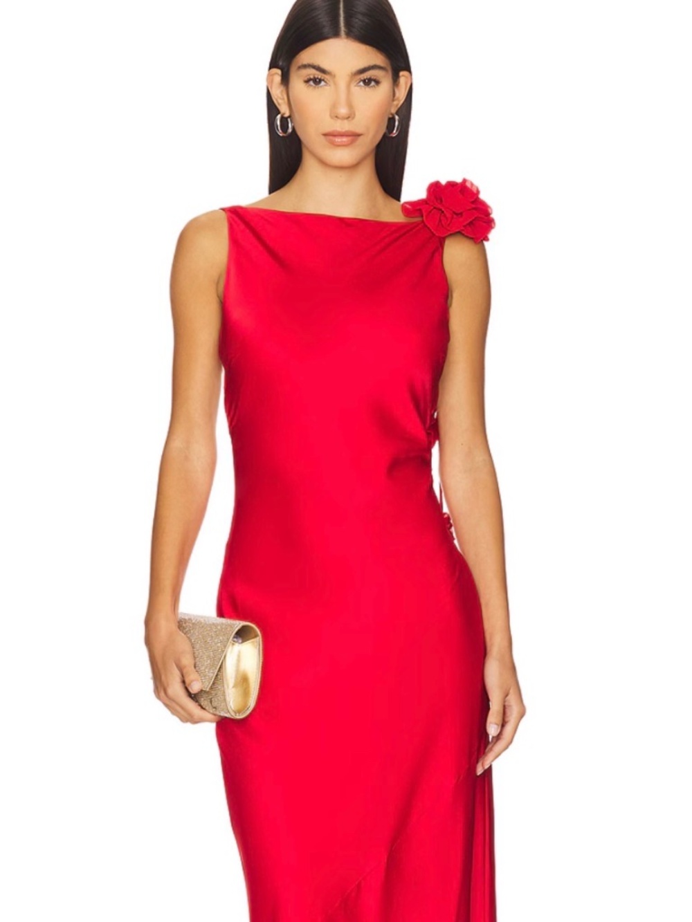 Revolve Lovers and Friends Red Gown